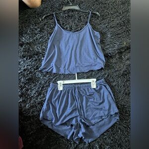 Blue Women's Sleepwear Set